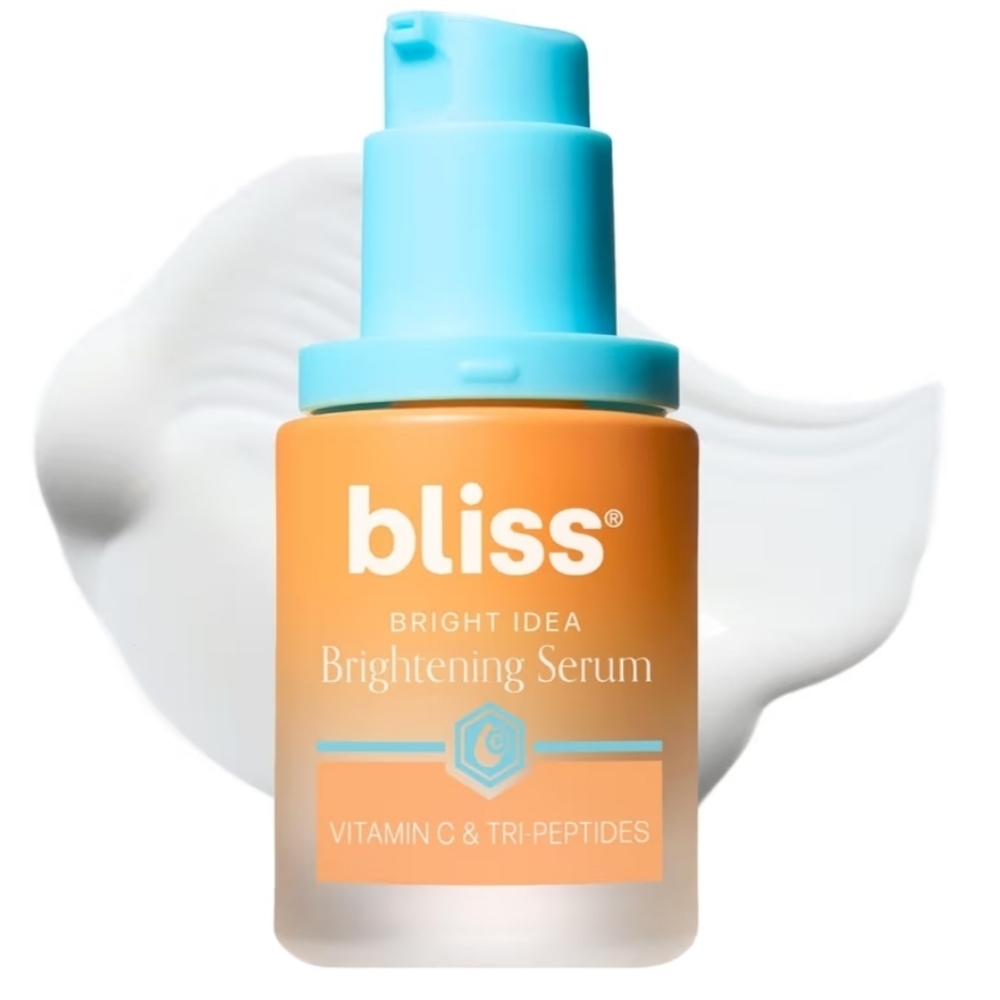 Bliss Bright Idea Brightening Serum with Vitamin C & Tri-peptides, 30ml, NIB